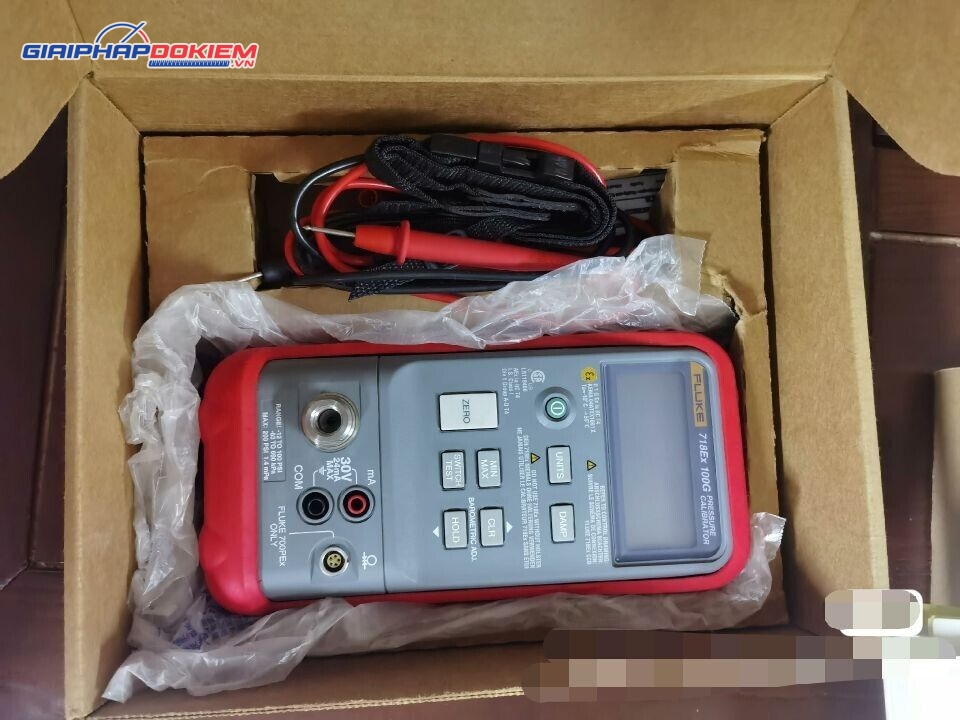 Thiết bị hiệu chuẩn áp suất FLUKE 718Ex100G (-830mbar ~ 7bar, an toàn chống cháy nổ) 15 Thiết bị hiệu chuẩn áp suất FLUKE 718Ex100G (-830mbar ~ 7bar, an toàn chống cháy nổ)