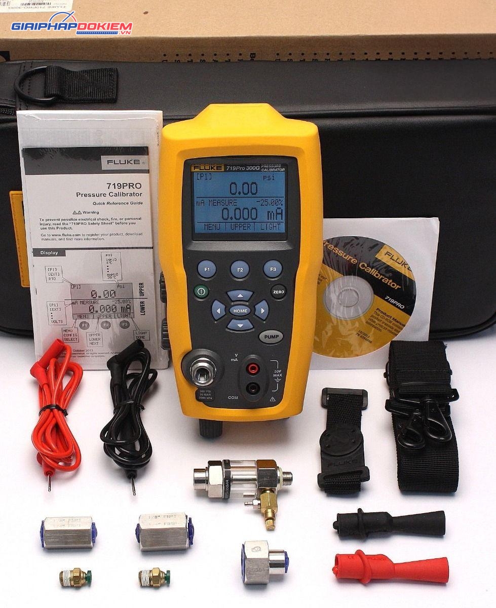 Máy hiệu chuẩn áp suất FLUKE-719PRO-300G (300 psig) 9 Máy hiệu chuẩn áp suất FLUKE-719PRO-300G (300 psig)