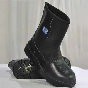 Ủng da Sami SM-A15 Đen
