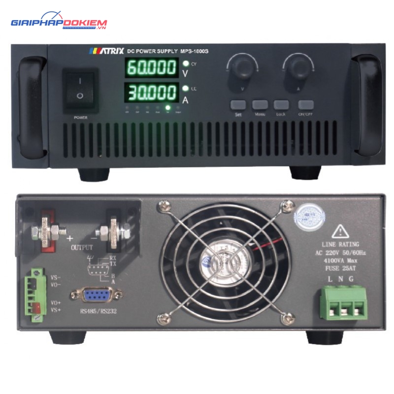Nguồn lập trình một chiều Matrix MPS-3600S Series 7 Nguồn lập trình một chiều Matrix MPS-3600S Series