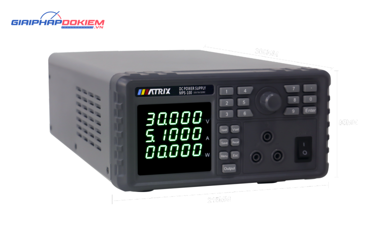 Nguồn DC lập trình Matrix MPS-100 7 Nguồn DC lập trình Matrix MPS-100