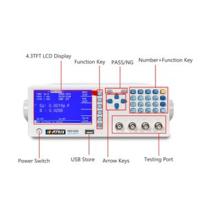 Máy đo LCR độ chính xác cao Matrix MCR-5030