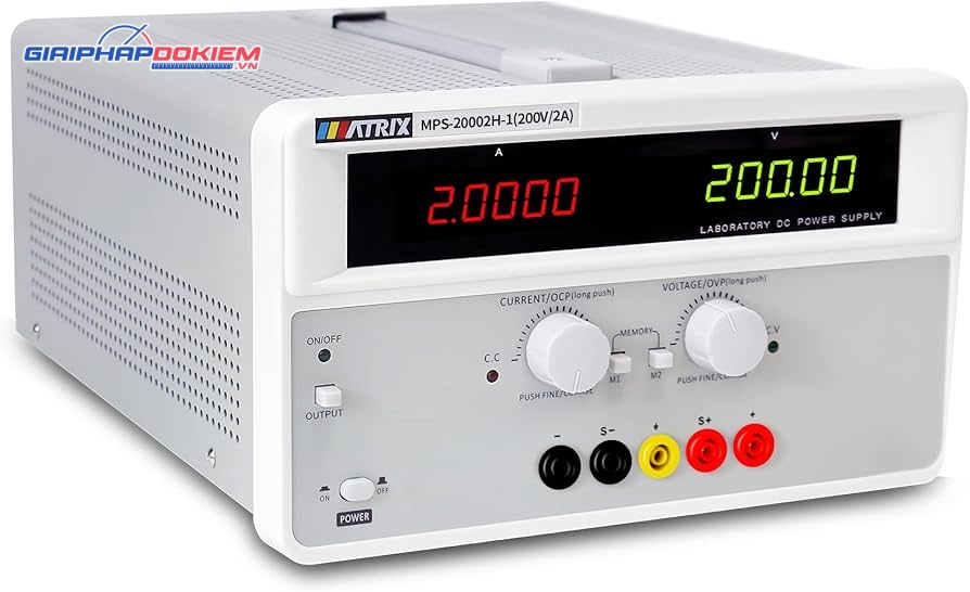 Nguồn tuyến tính một chiều (DC) Matrix MPS-20002H-1 7 Nguồn tuyến tính một chiều (DC) Matrix MPS-20002H-1