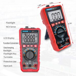 Đồng hồ đo điện Matrix MDM-203 (True RMS, NCV) 14 Đồng hồ đo điện Matrix MDM-203 (True RMS, NCV)