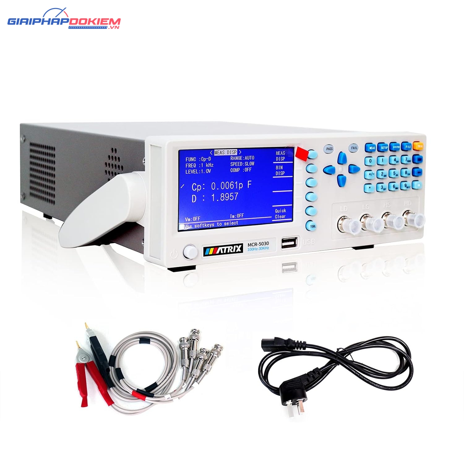 Máy đo LCR độ chính xác cao Matrix MCR-5030 23 Máy đo LCR độ chính xác cao Matrix MCR-5030