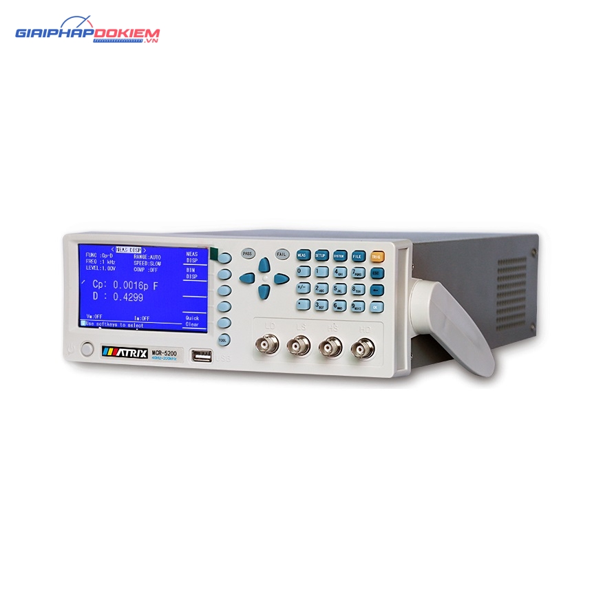 Máy đo LCR độ chính xác cao Matrix MCR-5200 6 Máy đo LCR độ chính xác cao Matrix MCR-5200