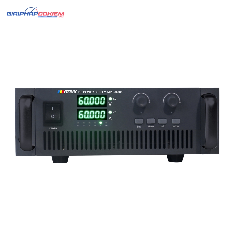 Nguồn lập trình một chiều Matrix MPS-3600S Series 6 Nguồn lập trình một chiều Matrix MPS-3600S Series