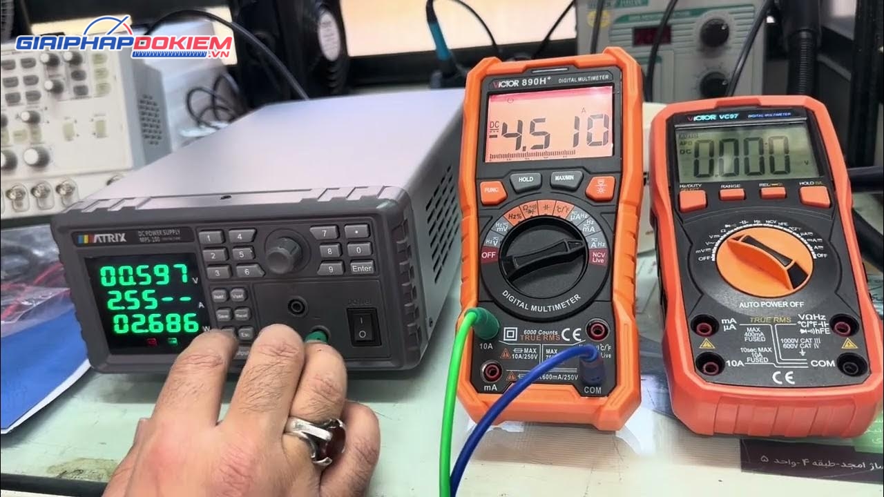 Nguồn DC lập trình Matrix MPS-100 10 Nguồn DC lập trình Matrix MPS-100