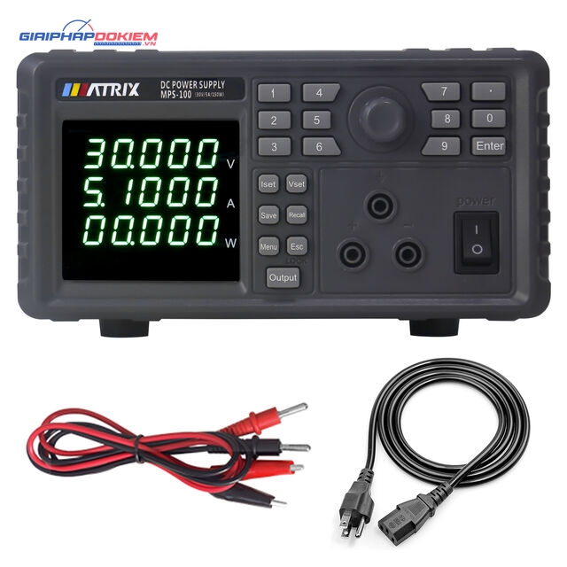 Nguồn DC lập trình Matrix MPS-100 9 Nguồn DC lập trình Matrix MPS-100