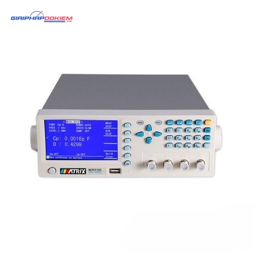 Máy đo LCR độ chính xác cao Matrix MCR-5030 21 Máy đo LCR độ chính xác cao Matrix MCR-5030
