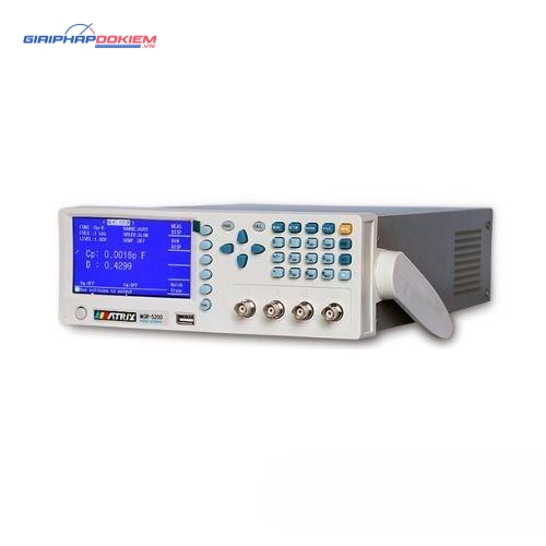 Máy đo LCR độ chính xác cao Matrix MCR-5030 9 Máy đo LCR độ chính xác cao Matrix MCR-5030