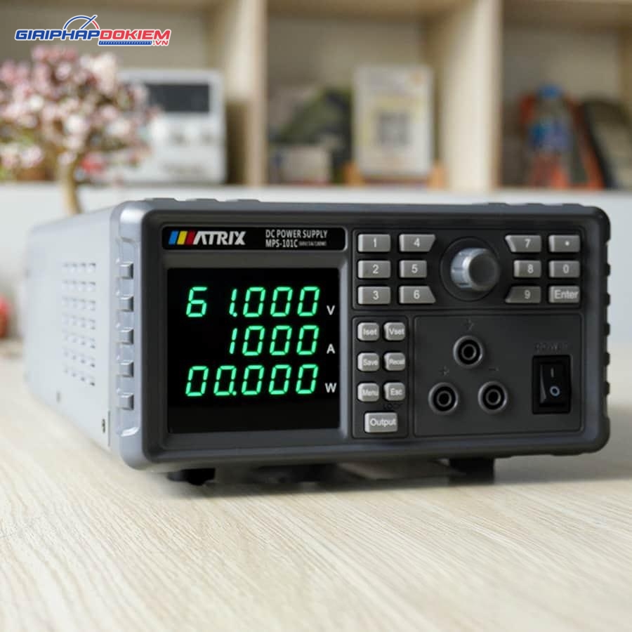 Nguồn DC lập trình Matrix MPS-101C 8 Nguồn DC lập trình Matrix MPS-101C