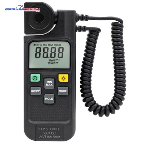 Máy đo cường độ tia UV Sper Scientific 850030 12 Máy đo cường độ tia UV Sper Scientific 850030