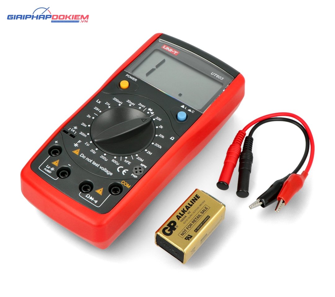 Máy đo điện cảm và điện dung UNI-T UT603 20 Máy đo điện cảm và điện dung UNI-T UT603