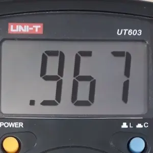 Máy đo điện cảm và điện dung UNI-T UT603 31 Máy đo điện cảm và điện dung UNI-T UT603