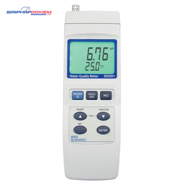 Máy đo chất lượng nước Sper Scientific 850081 5 Máy đo chất lượng nước Sper Scientific 850081