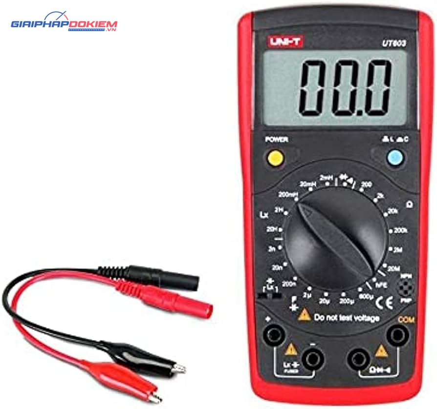 Máy đo điện cảm và điện dung UNI-T UT603 22 Máy đo điện cảm và điện dung UNI-T UT603