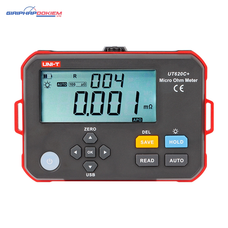 Máy đo điện trở thấp UNI-T UT620C+ 21 Máy đo điện trở thấp UNI-T UT620C+