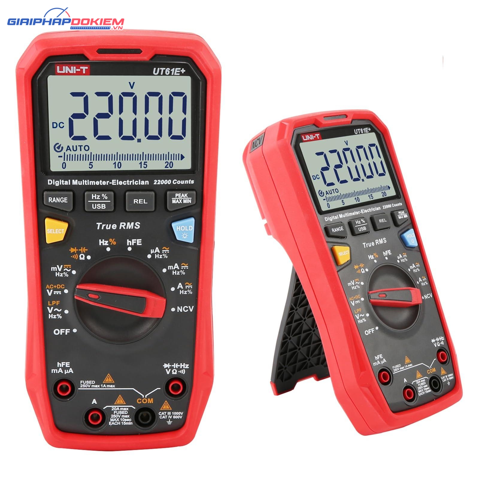 Đồng hồ vạn năng UNI-T UT61E+ 12 Đồng hồ vạn năng UNI-T UT61E+