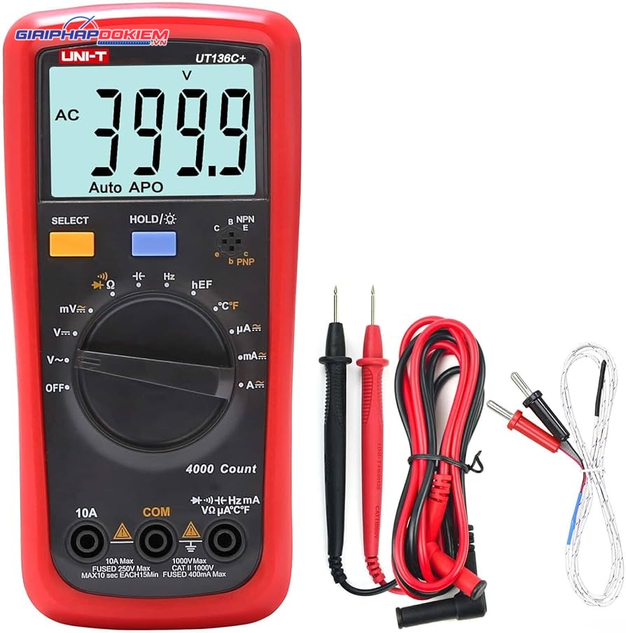 Đồng hồ vạn năng cầm tay UNI-T UT136C+ 13 Đồng hồ vạn năng cầm tay UNI-T UT136C+