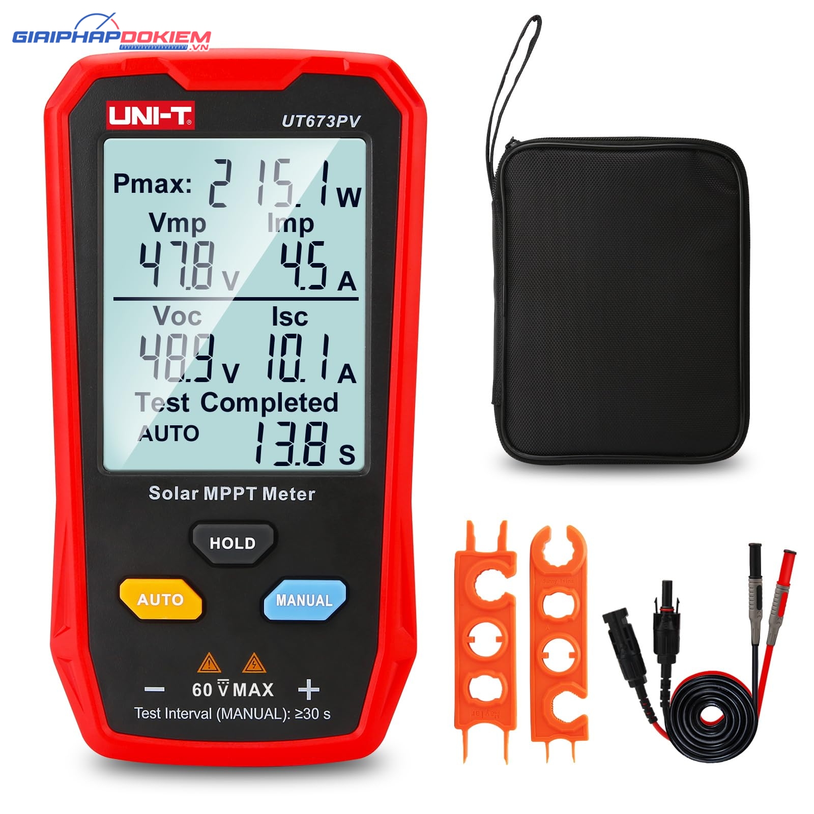 Máy đo năng lượng mặt trời UNI-T UT673PV 47 Máy đo năng lượng mặt trời UNI-T UT673PV