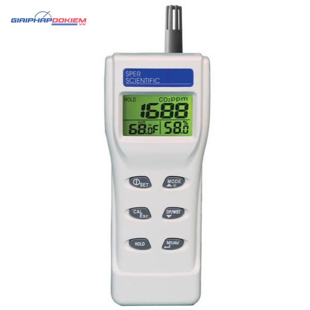 Máy đo nồng độ CO2 nhiệt độ và độ ẩm Sper Scientific 800046 12 Máy đo nồng độ CO2 nhiệt độ và độ ẩm Sper Scientific 800046