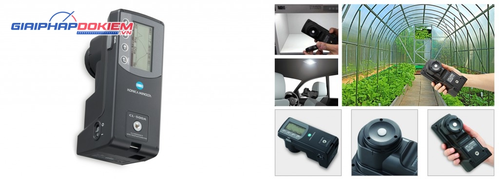 Máy đo quang phổ ánh sáng KONICA MINOLTA CL-500A 20 Máy đo quang phổ ánh sáng KONICA MINOLTA CL-500A