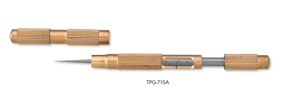 Dưỡng đo đường kính lỗ 0.1-3mm Niigataseiki trục côn đo lỗ tròn, Niigata Seiki TPG-715A 3 Dưỡng đo đường kính lỗ 0.1-3mm