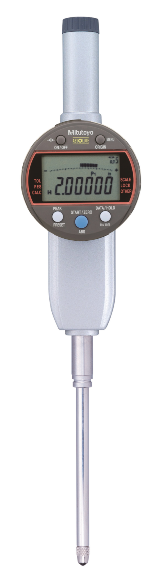 Đồng Hồ So Điện Tử Đặc Biệt, Digital Indicator Calculation ID-C Inch/Metric, 2", 0,00005", Flat Back Mitutoyo 543-596B 15 dong ho so dien tu 543 596b scaled