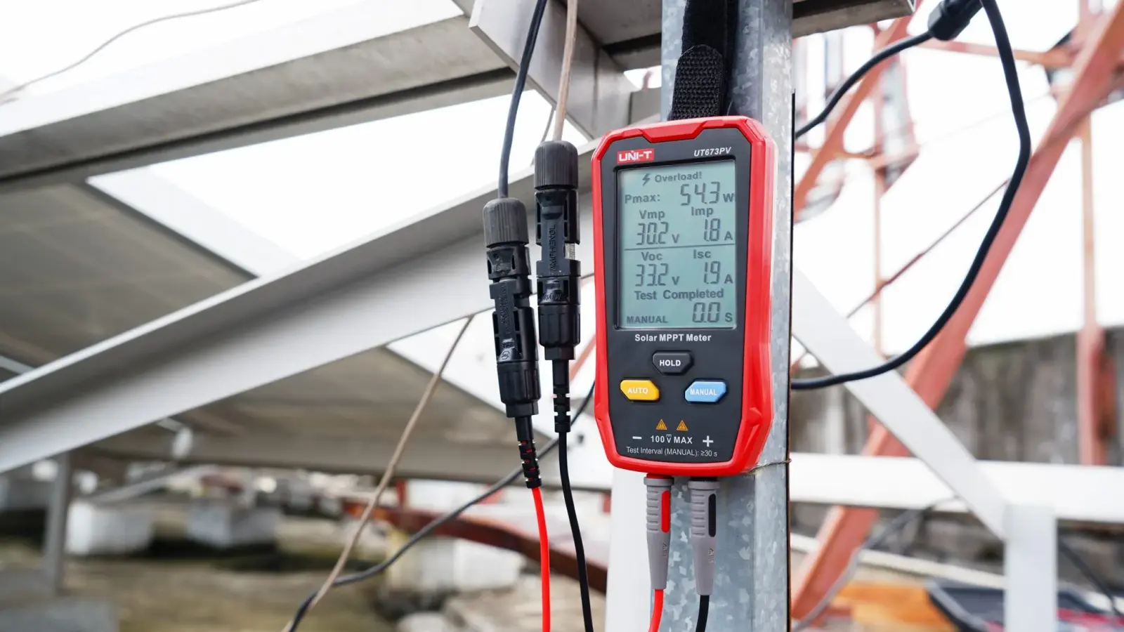 Máy đo năng lượng mặt trời UNI-T UT673PV 24 Máy đo năng lượng mặt trời UNI-T UT673PV