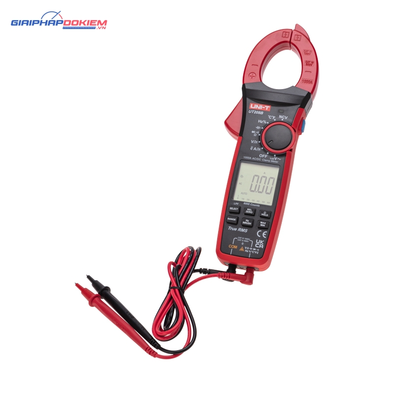 Ampe kìm UNI-T UT208B (AC/DC 1000A,True RMS) 19 Ampe kìm UNI-T UT208B (AC/DC 1000A,True RMS)