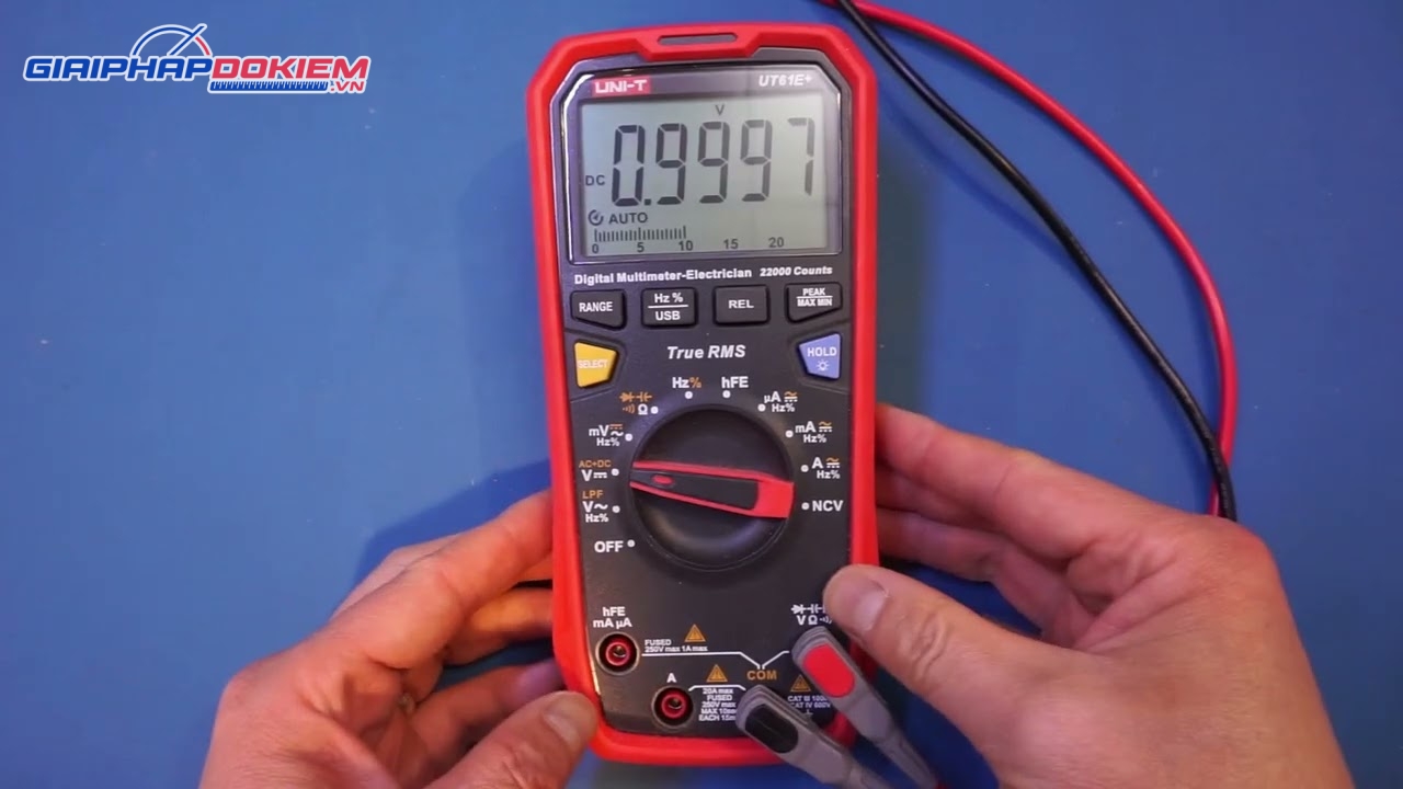 Đồng hồ vạn năng UNI-T UT61E+ 15 Đồng hồ vạn năng UNI-T UT61E+