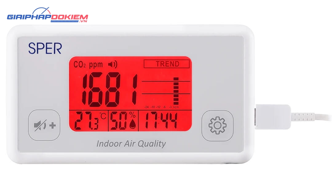 Máy đo độ ẩm và nhiệt độ Sper Scientific 800052 13 Máy đo độ ẩm và nhiệt độ Sper Scientific 800052