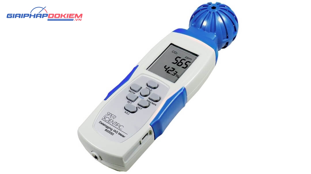 Máy đo nồng độ CO2 nhiệt độ và độ ẩm Sper Scientific 800050 10 Máy đo nồng độ CO2 nhiệt độ và độ ẩm Sper Scientific 800050