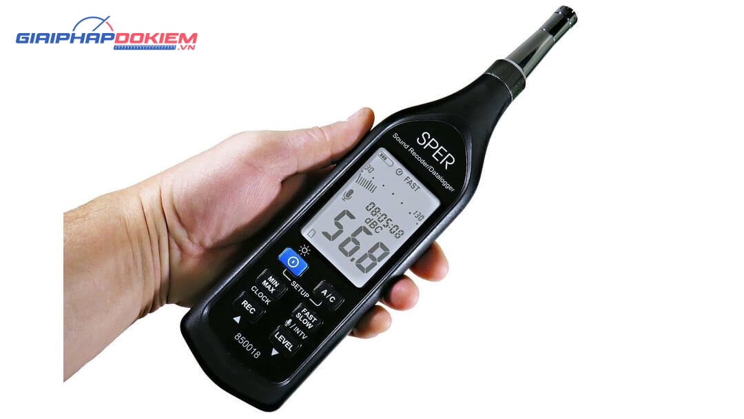Máy đo âm thanh Sper Scientific 850018 10 Máy đo âm thanh Sper Scientific 850018