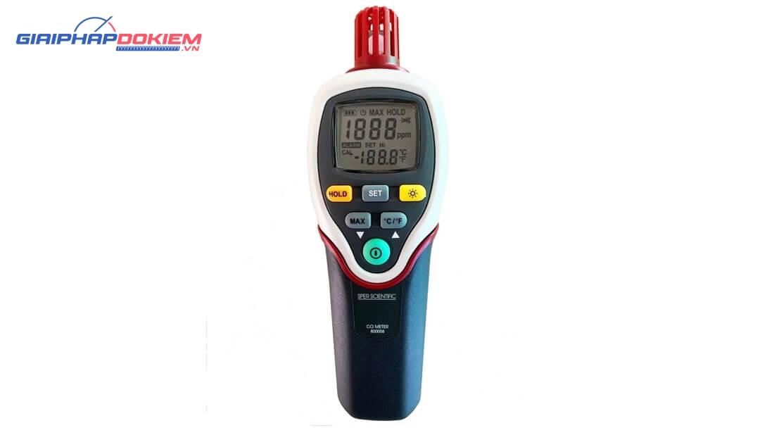 Máy đo khí CO cầm tay Sper Scientific 800058 8 Máy đo khí CO cầm tay Sper Scientific 800058