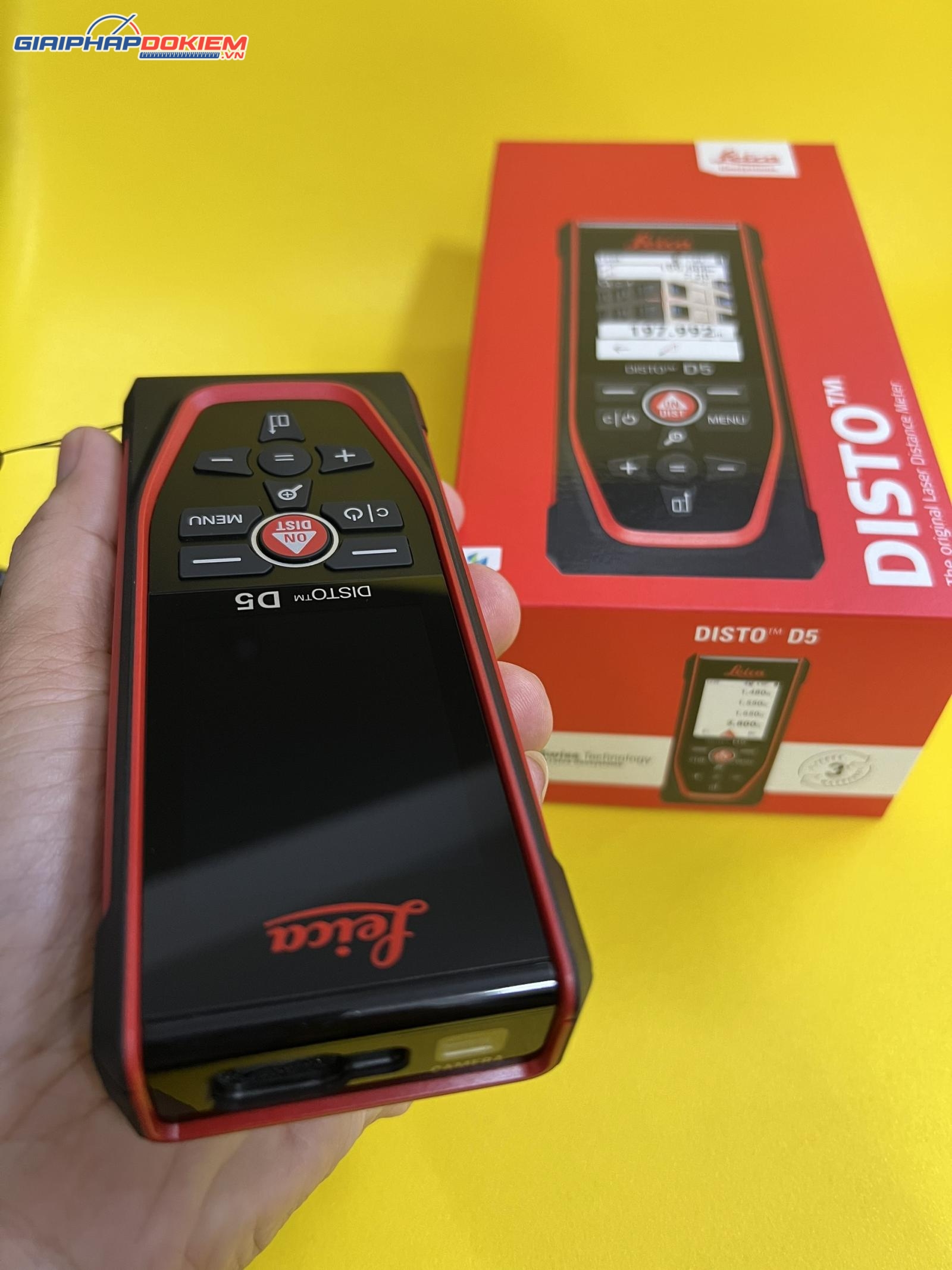 Máy đo khoảng cách laser Leica DISTO D5 200m New 13 Máy đo khoảng cách laser Leica DISTO D5 200m New