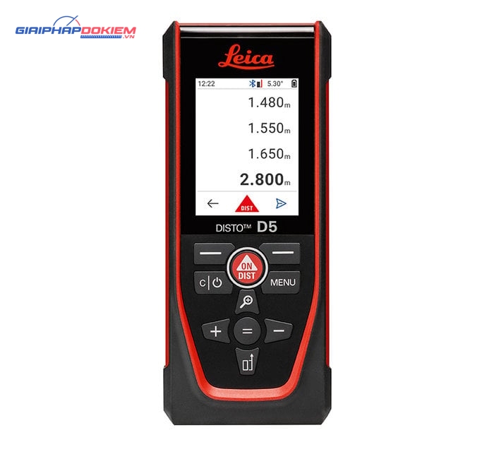 Máy đo khoảng cách laser Leica DISTO D5 200m New 8 Máy đo khoảng cách laser Leica DISTO D5