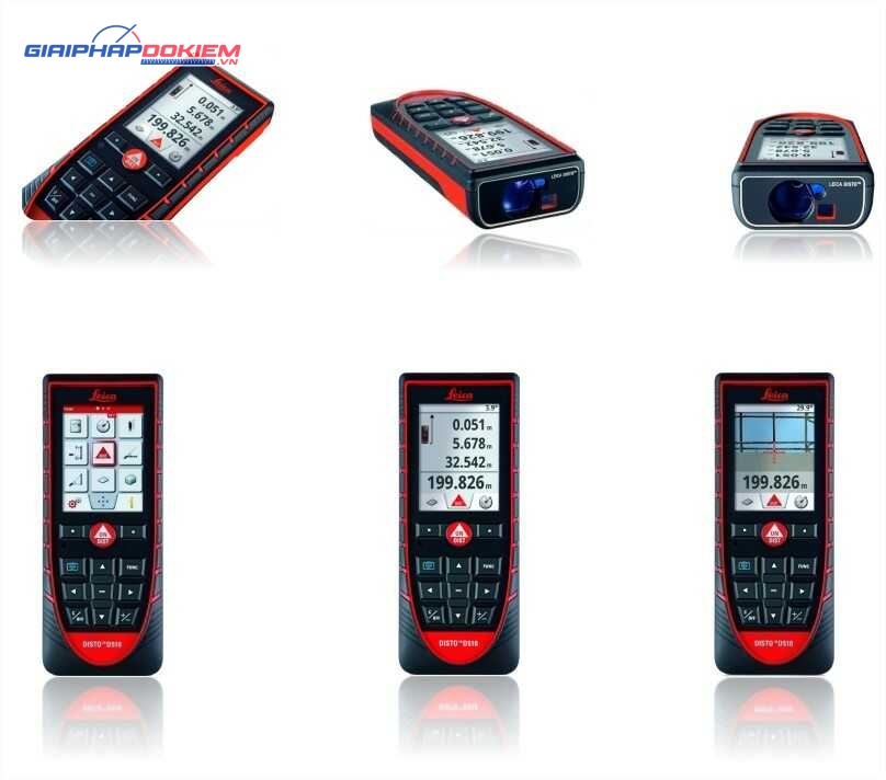 Máy đo khoảng cách laser Leica DISTO D510 200m 9 Máy đo khoảng cách laser Leica DISTO D510 200m