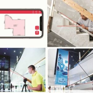 Máy đo khoảng cách laser Leica DISTO X3 Đo xa 150m Bluetooth