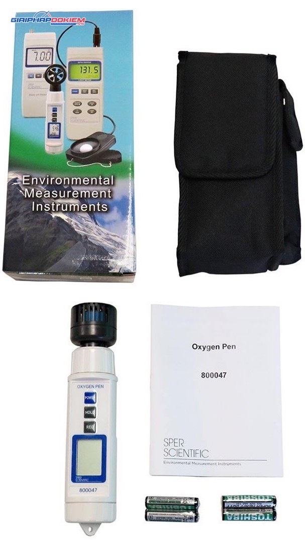 Máy đo nồng độ Sper Scientific CO2 800047 5 Máy đo nồng độ Sper Scientific CO2 800047
