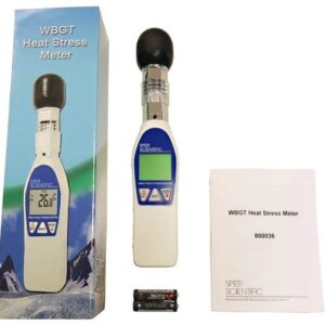 Máy đo ứng suất nhiệt WBGT Sper Scientific 800036 9 Máy đo ứng suất nhiệt WBGT Sper Scientific 800036