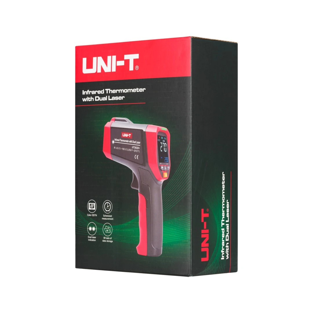 Máy đo nhiệt độ hồng ngoại UNI-T UT303D+ 12 Máy đo nhiệt độ hồng ngoại UNI-T UT303D+