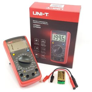 Máy đo điện cảm và điện dung UNI-T UT603 37 Máy đo điện cảm và điện dung UNI-T UT603