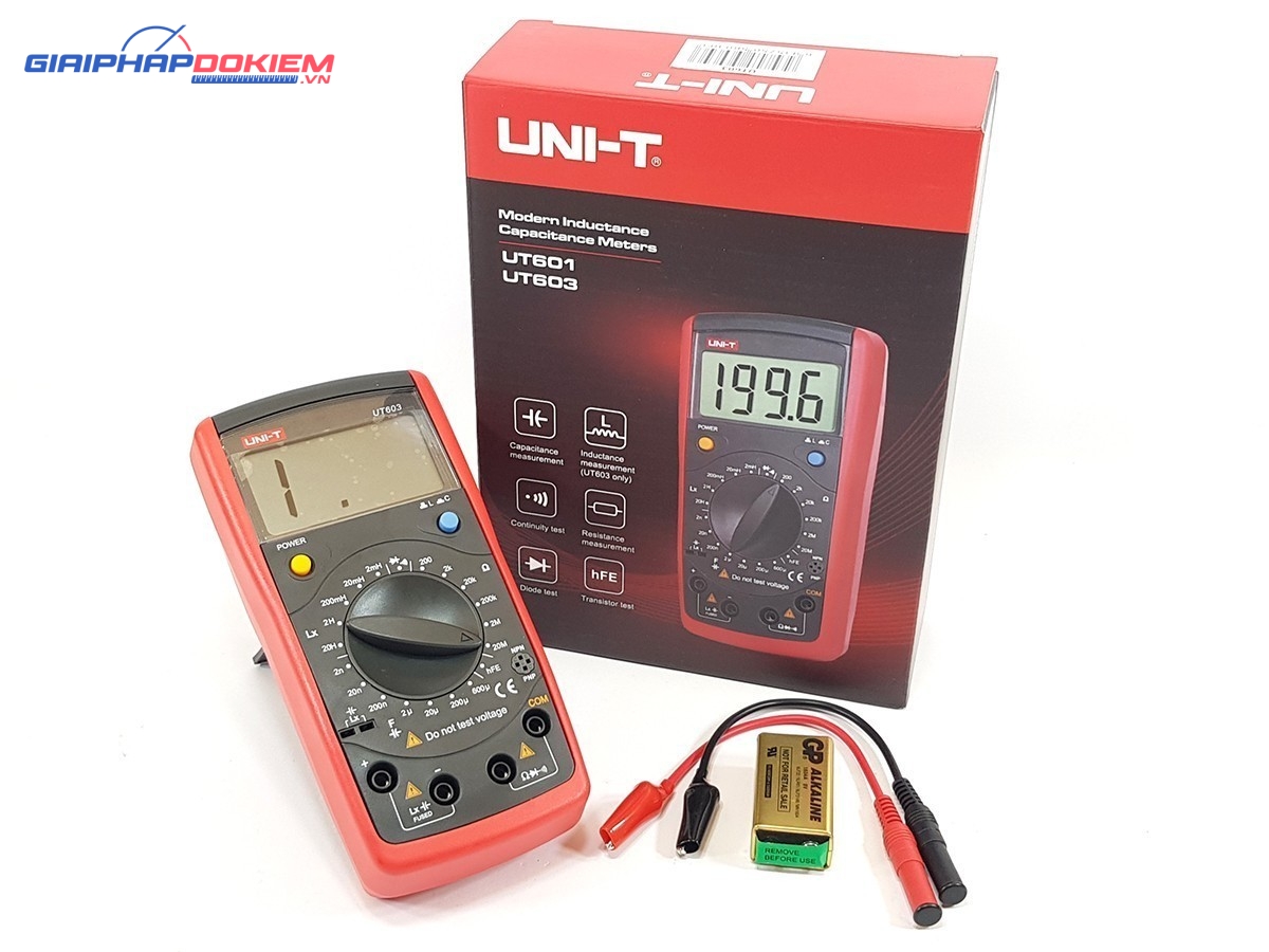 Máy đo điện cảm và điện dung UNI-T UT603 25 Máy đo điện cảm và điện dung UNI-T UT603