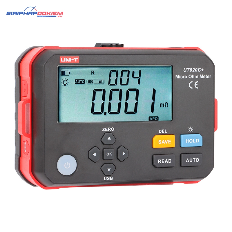 Máy đo điện trở thấp UNI-T UT620C+ 22 Máy đo điện trở thấp UNI-T UT620C+