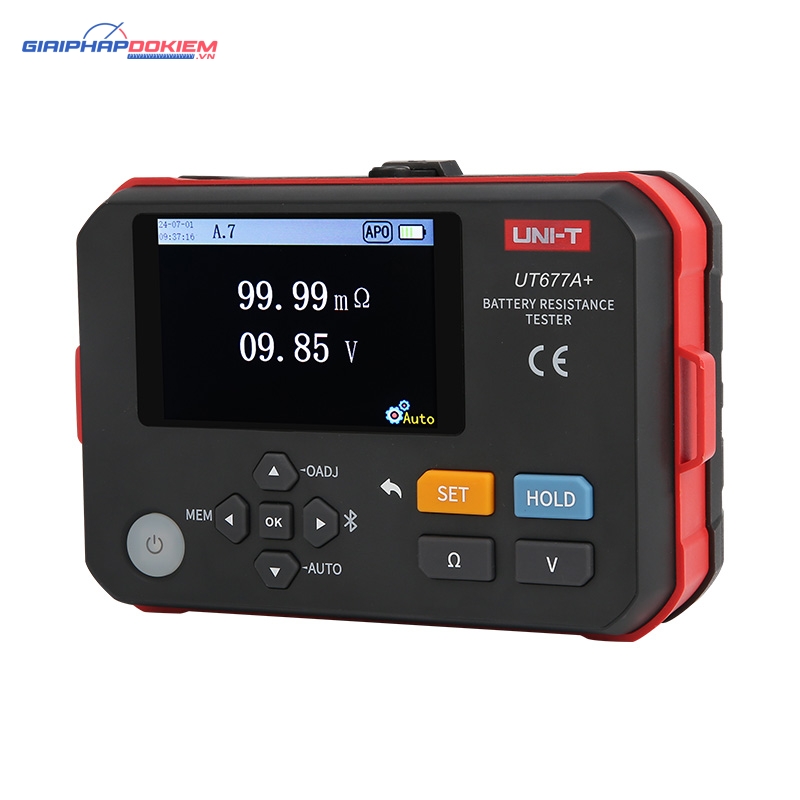 Máy kiểm tra điện trở Pin, Ắc quy UNI-T UT677A+ 7 Máy kiểm tra điện trở Pin, Ắc quy UNI-T UT677A+