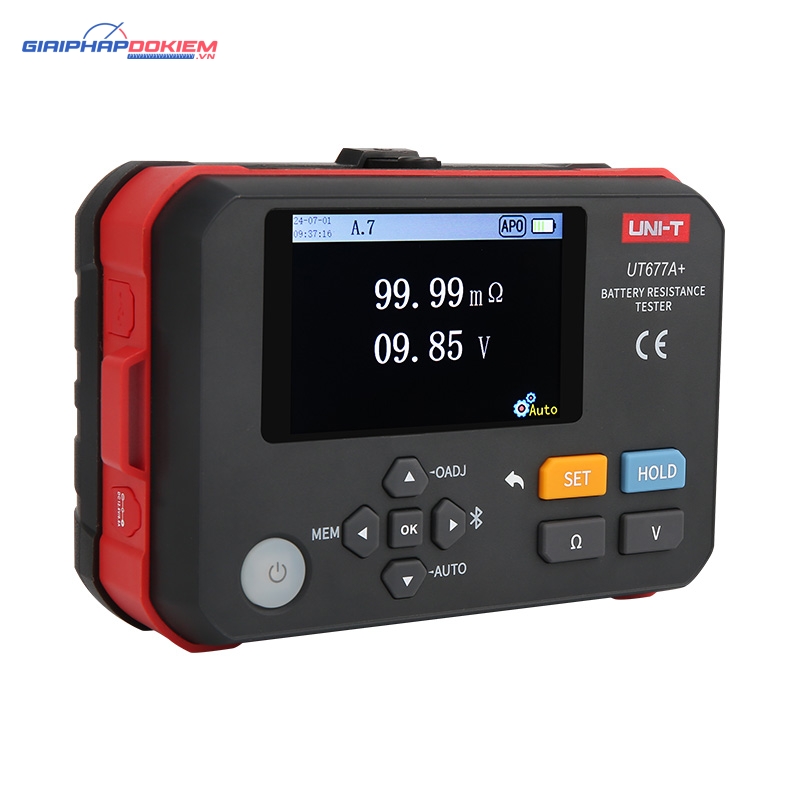 Máy kiểm tra điện trở Pin, Ắc quy UNI-T UT677A+ 8 Máy kiểm tra điện trở Pin, Ắc quy UNI-T UT677A+
