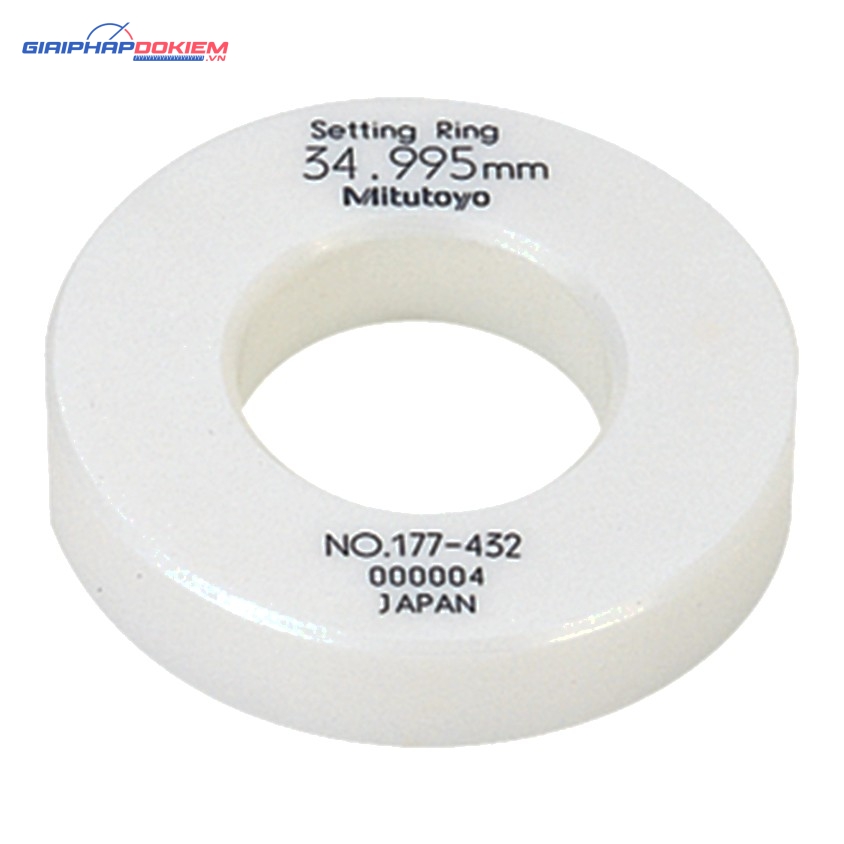 Vòng Chuẩn Ceramic 0,8" Mitutoyo 177-529 3 Vòng Chuẩn Ceramic 0,8″ Mitutoyo 177-529