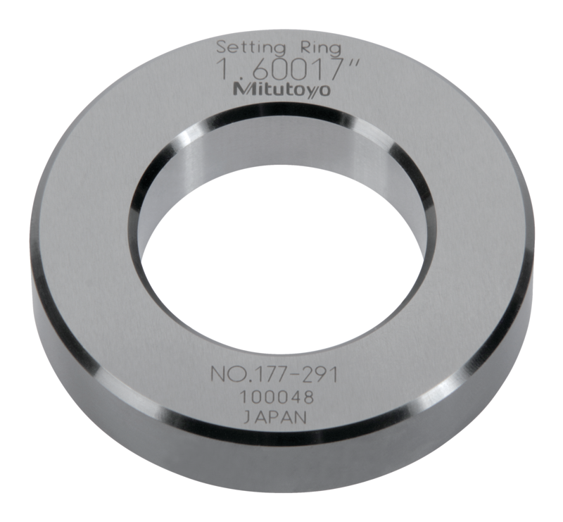 Vòng Chuẩn Thép Hệ Inch 1,6" Mitutoyo 177-291 6 Vòng chuẩn thép chính xác